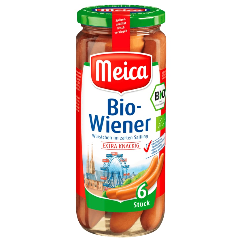 Meica Bio-Wiener knackig 250g